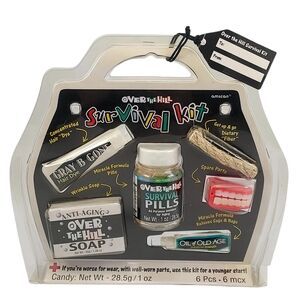Over The Hill Survival Kit Fun Birthday Gag Gift NWT